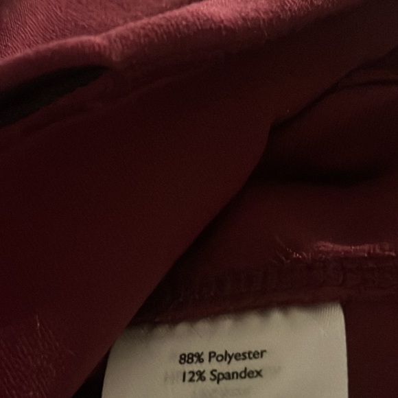 Eddie Bauer- Crop Trail Leggins- 2XL- Dark Maroon/Deep Red- New Without Tags - Picture 5 of 5
